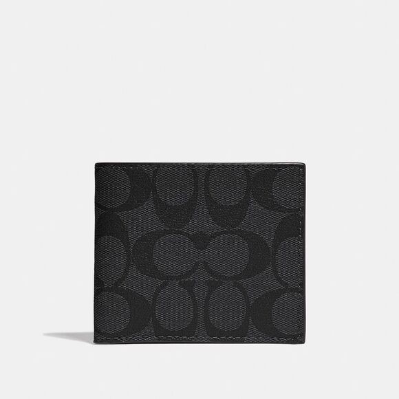 COACH Other - NWT Coach Outlet Id Billfold Wallet In Signature Canvas